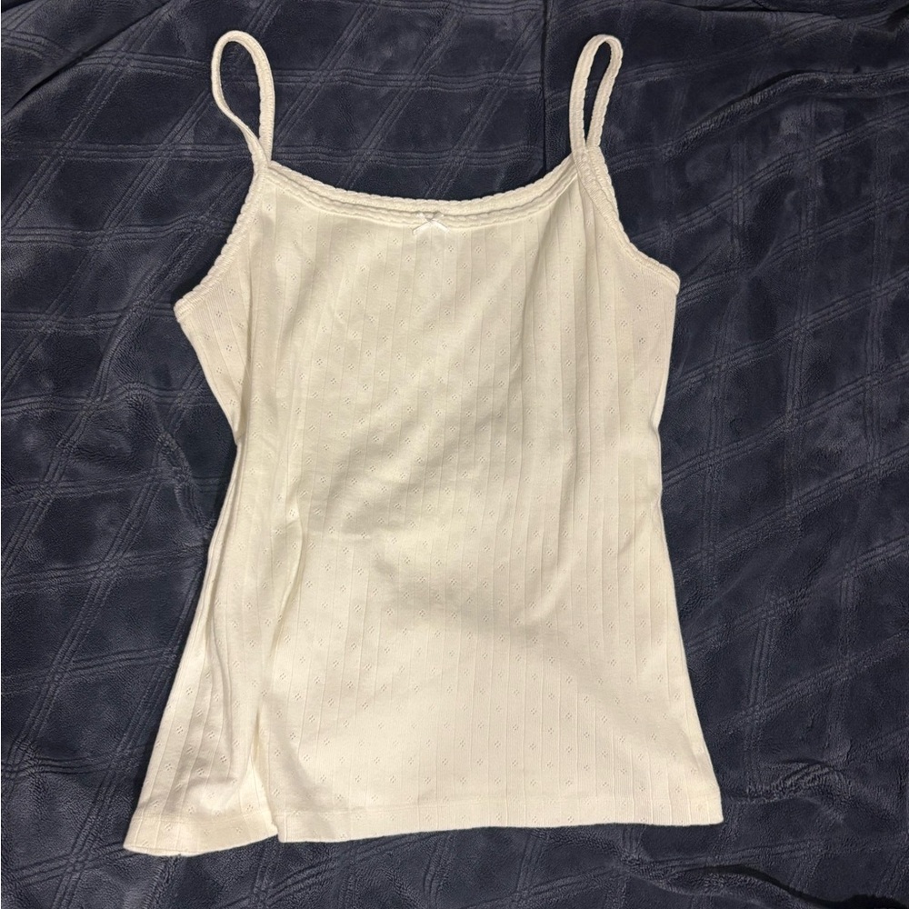 SOLD - Brandy Melville White Camisole Top